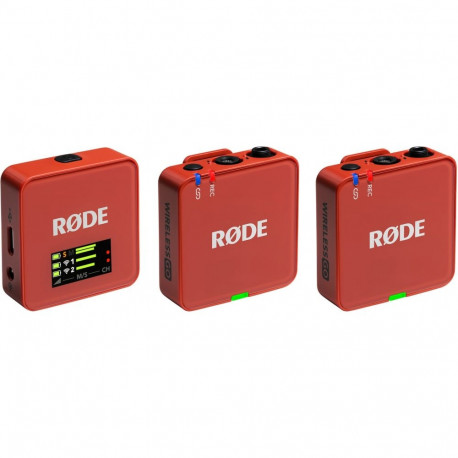 Wireless GO Gen 3, tumepunane