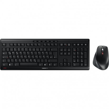 STREAM klaviatuur Desktop Comfort DE-paigutus Cherry SX kääritehnoloogia, must