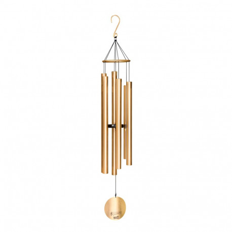 Wind bell NATURE'S MELODY H116cm, gold