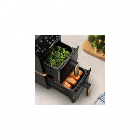 Philips 4000 series Dual Stack Airfryer Vertical Basket 10L Double Stand-alone 2750 W Hot air fryer 