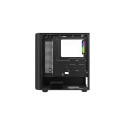 Savio Noctis Glass RGB Cube Black