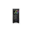 Savio Noctis Glass RGB Cube Black