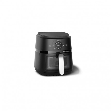 Philips 2000 series NA221/00 fryer Single 4.2 L Stand-alone 1500 W Hot air fryer Black, Silver