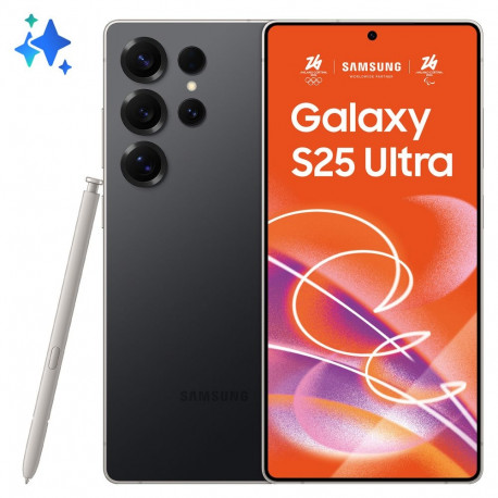 Samsung Galaxy S25 Ultra 5G Dual SIM 12RAM 1TB, titaanmust