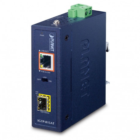 "Planet IGTP-815AT Media Converter (mini-GBIC, SFP)"