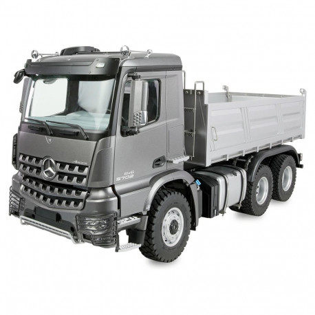 "Amewi Mercedes Arocs Muldenkipper 6x6 1:14 RTR anthrazit 14+"