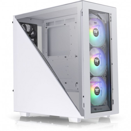 Thermaltake arvutikorpus Divider 300 TG ARGB kesktorn, valge