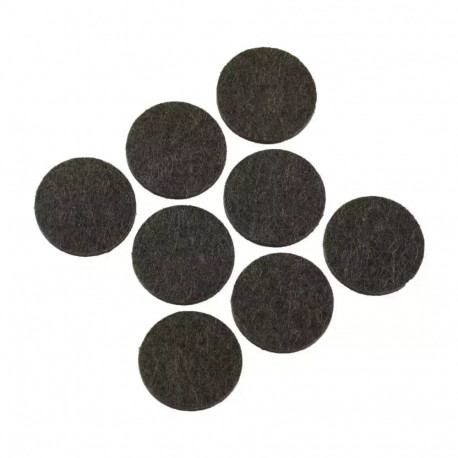 Iseliimuvad viltpadjad ümmargused 25mm 8tk komplekt