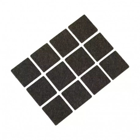 Iseliimuvad viltpadjad komplekt 12tk, ruut 25mm