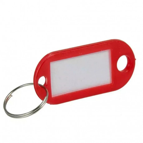 Zawieszki do kluczy 6szt, mix kolorów