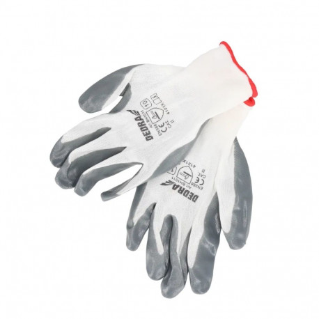 Rękawice ochronne pokryte nitrylem tuzin