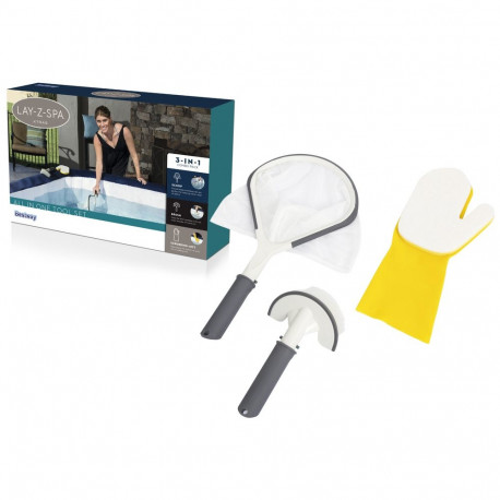 Zestaw Do Czyszczenia Powierzchni Ścian SPA Rękawica Szczotka Bestway 60310