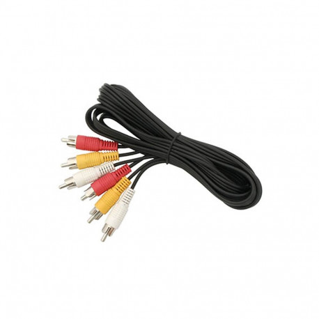 4315# ühenduskaabel 3xRCA 2,4m