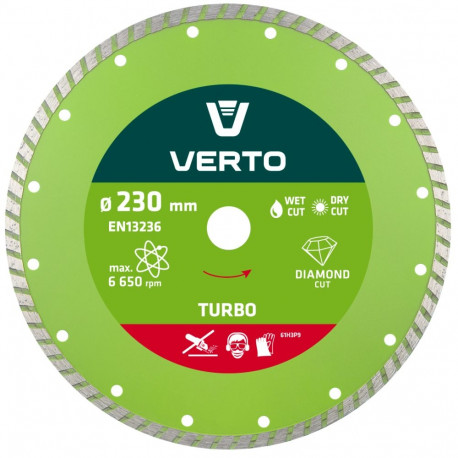 Teemantketas 230x22.2mm turbo