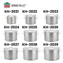 Kinghoff pott KH-2024 roostevaba teras 36cm 24l