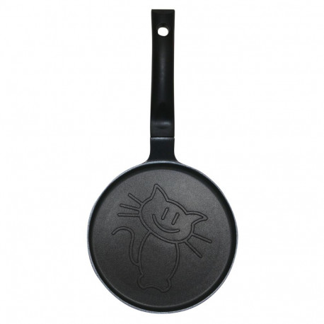 Klausberg pannkoogipann KB-7973 kassimustriga alumiiniumist nakkumatu kattega 18cm, must