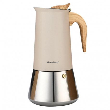 Kawiarka stalowa espresso, 600 ml, indukcja, klausberg kb-7997