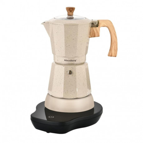 Klausberg elektriline espressokann KB-7999 300ml 500W, beež