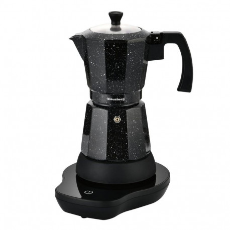 Kawiarka elektryczna espresso, 300 ml, czarny, 500 w, klausberg kb-7998