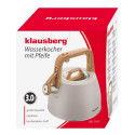 Klausberg teekann 2.5l, beež