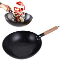 Patelna wok czarny marmurek śr.30cm kinghoff