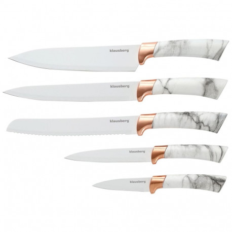 Klausberg kööginoad hoidikus kb-7800 5-osaline pruuni mustriga, valge