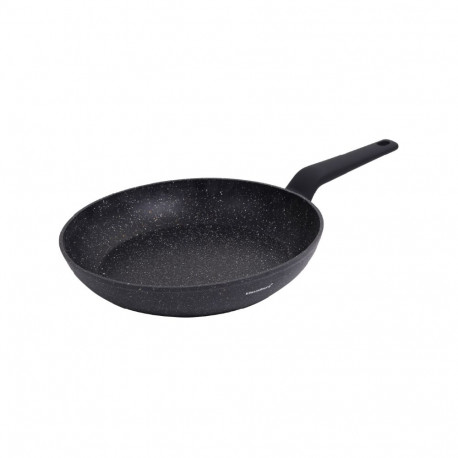 Klausberg pann 28cm, must marmorjas