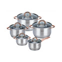 Kinghoff pottide komplekt 10-osaline