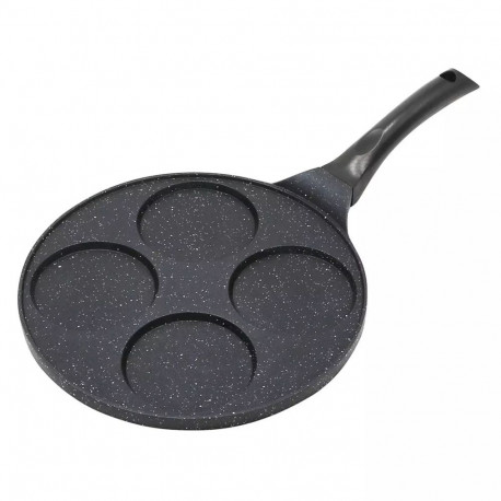 Patelnia do placków, naleśników, aluminium, czarny marmurek śr.26,5cm kinghoff