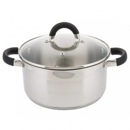 Garnek stal śr.22cm 4l kinghoff