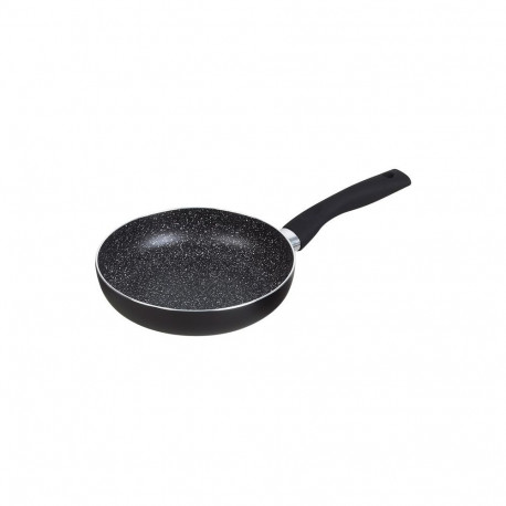 Patelnia śr.22cm aluminium, czarny marmurek kinghoff