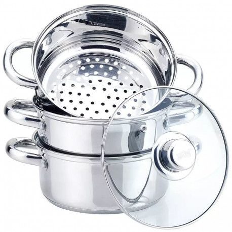 Kinghoff aurupott, teras, 5-osaline komplekt, Ø20cm, 3,1l