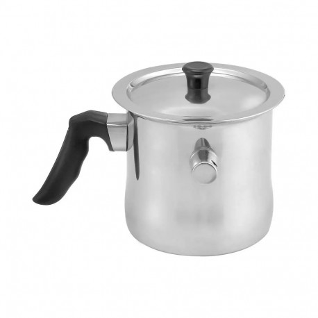 Garnek do mleka z pokrywka 1,5l, stal kinghoff