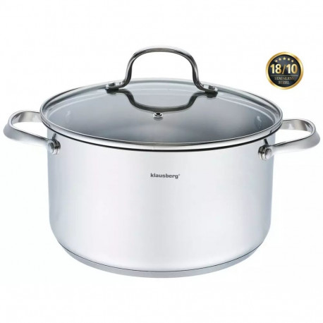Klausberg kaanega pott 24cm 5,9l, terasest