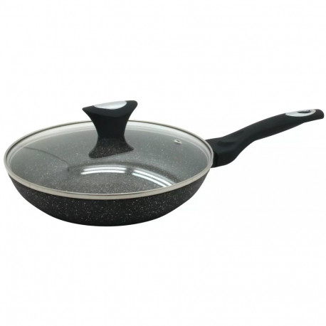 Klausberg pann kaanega 30cm alumiinium, hall marmor