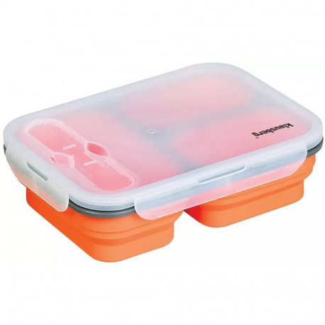 Pojemnik, lunchbox, silikon, różne kolory 1100 ml klausberg