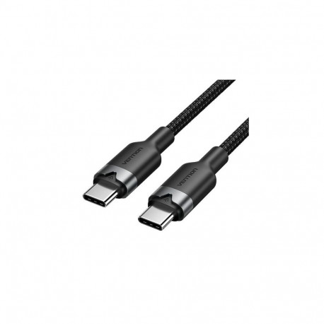 CABLE USB-C TO USB-C/1M BLACK TRDBF VENTION