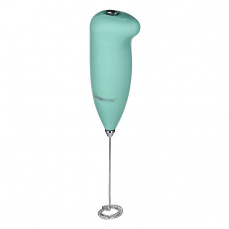Handheld Milk Frother - Clatronic MS 3089 Stainless Steel Whisk Battery Operated Mint