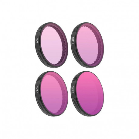 Camera Filter - Sunnylife ND8+ND16+ND32+ND64 Filter Set (aluminum, optical glass)