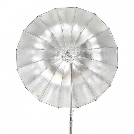Lighting Equipment - Godox 130cm Parabolic Umbrella Silver Interior Black