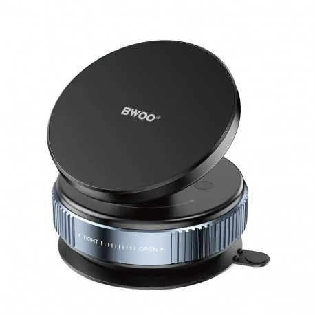 BWOO ZJ138 magnetic car phone holder with suction cup