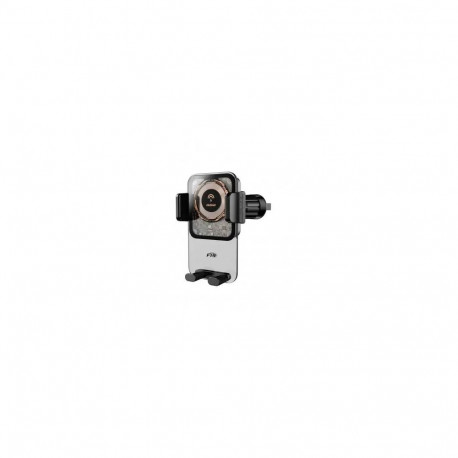 Dudao F19 gravity car phone holder for air vent with 65-85 mm clamp with 15W wireless charging black