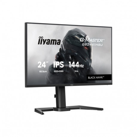 IIYAMA mängurimonitor GB2441HSU-B1 G-Master Black Hawk 24" IPS FreeSync 1920x1080 144Hz 300cd/m HDMI