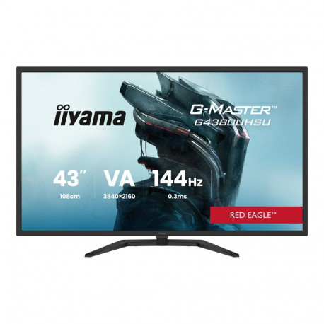 IIYAMA G4380UHSU-B2 G-Master Red Eagle 43inch VA UHD 144Hz 550cd/m2 0.4ms FreeSync 2xHDMI 2xDP 4xUSB