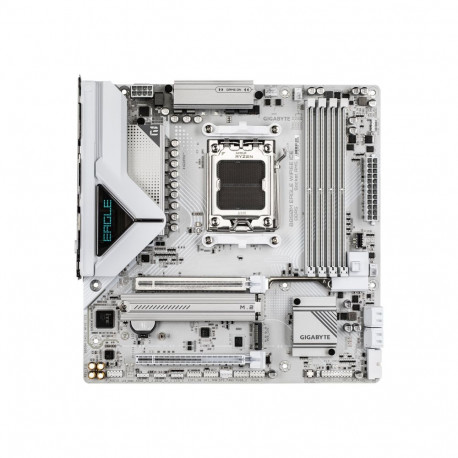Gigabyte emaplaat B850M EAGLE WF6E ICE AM5 4xDDR5 4xSATA 2xM.2 1xHDMI 2xDP