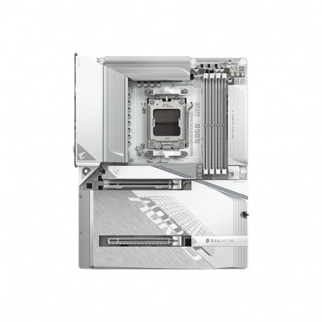 Gigabyte emaplaat B850 A STEALTH ICE AM5 4xDDR5 2xSATA 3xM.2