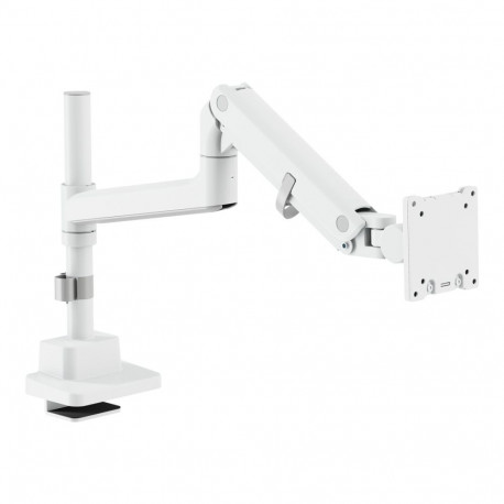 DIGITUS Single Monitor Mount 57inch 27kg Gas Spring VESA: 75x75 100x100 White