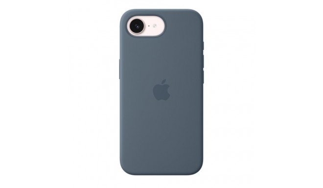 iPhone 17e Silicone Case with MagSafe – Anchor Blue