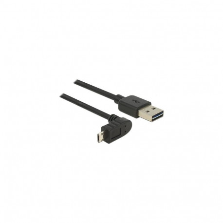 DeLOCK 83857 USB cable USB 2.0 3 m USB A Micro-USB B Black
