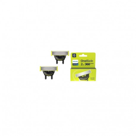 Philips Shaver OneBlade Replacement Blades QP420/50 (2pcs) Gray Eu